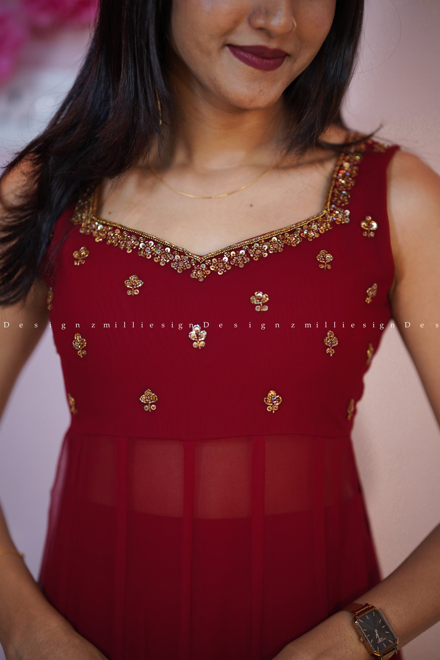 Two Piece Skirt and Long Top (MSD-153)